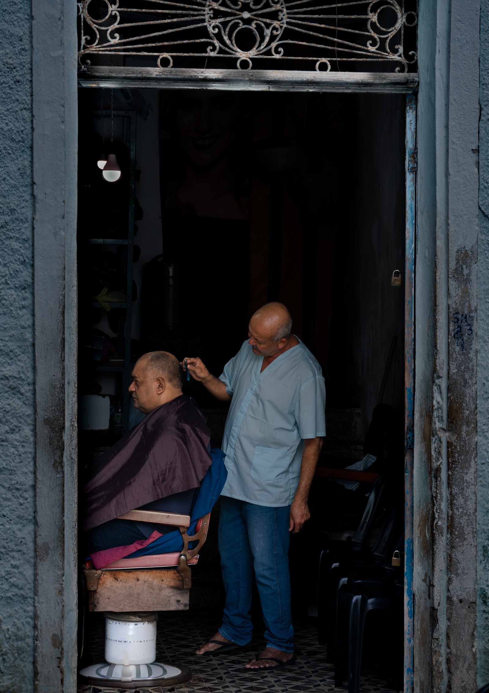 Buscaba una tienda de pueblo y acabé en una barbería